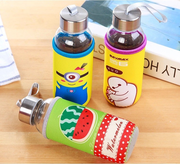 Bình đựng nước hoạt hình 300ml