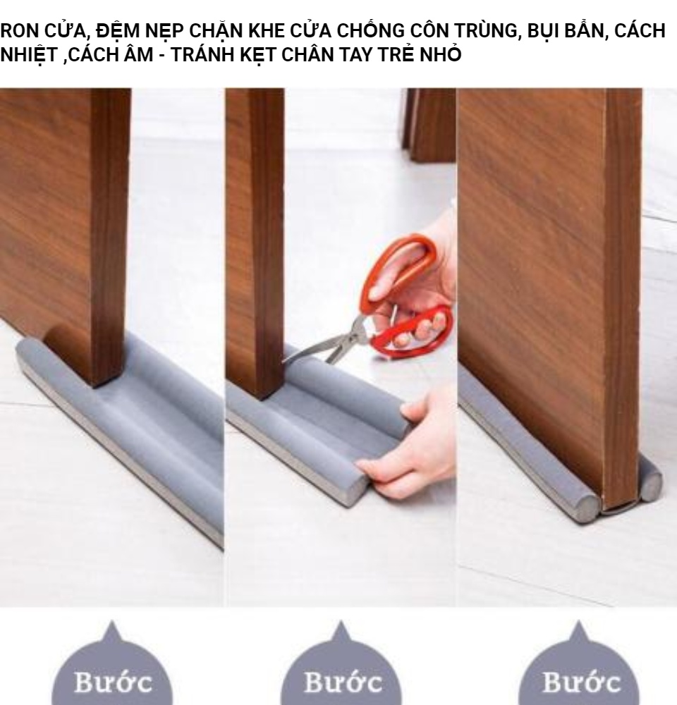 [HCM]THANH XỐP CHẶN KHE CỬA LOẠI 1