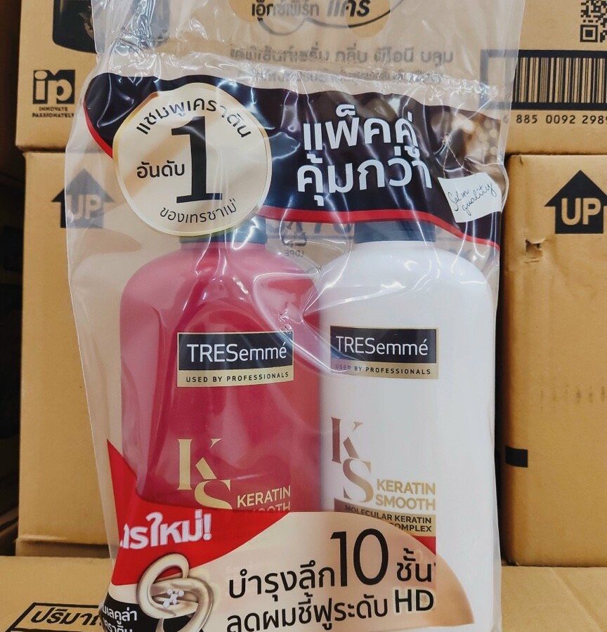 CẶP GỘI VÀ XẢ Tresemme Thái Lan 450ML
