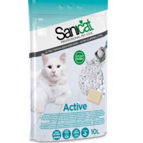 Cát mèo sanicat 10l