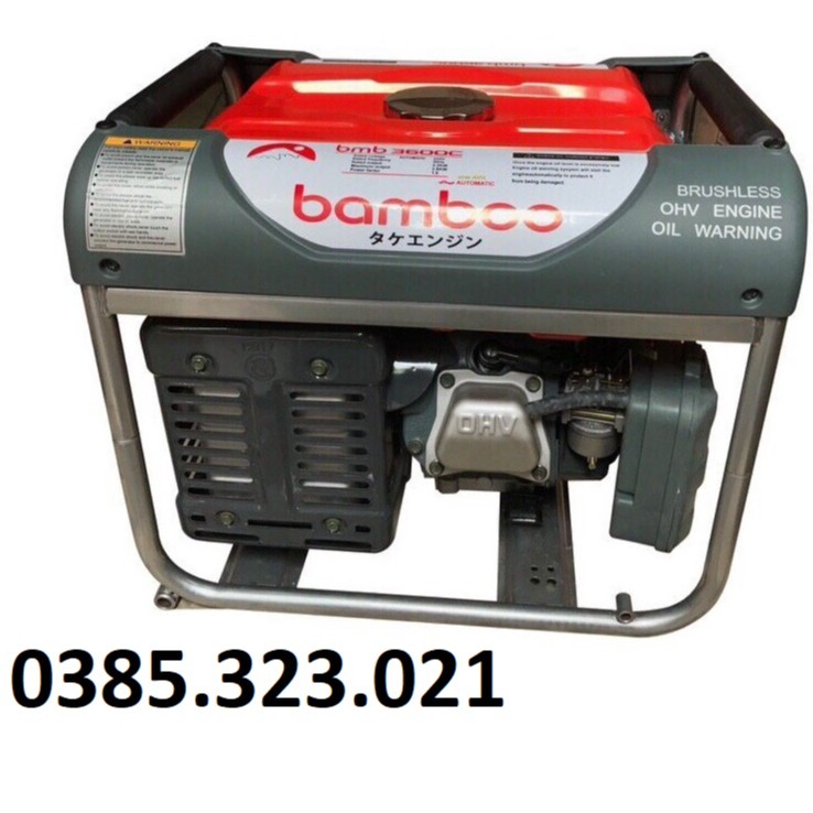 2.5kW bamboo 3600c gasoline generator