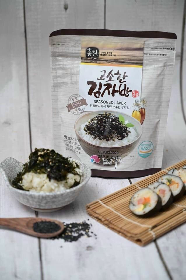 Rong biển vụn rắc cơm Hàn quốc- Gói 50g