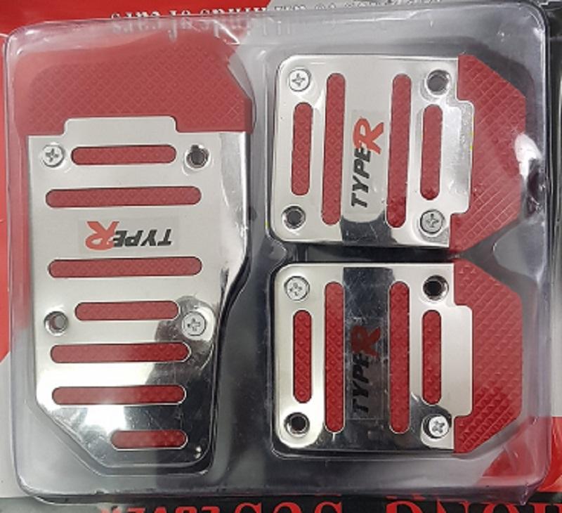 [Hỗ trợ lắp đặt khách Hà Nội] Bộ ba ốp chân ga, phanh, côn Xe Ô tô
