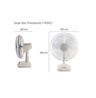 Quạt bàn Panasonic F-400CI (Ngà)