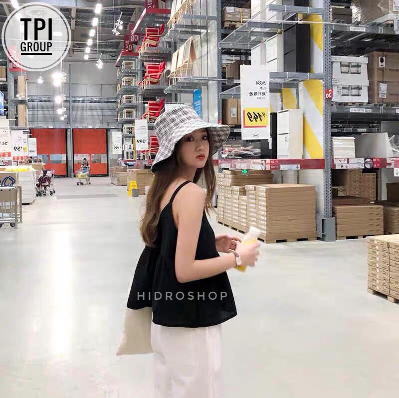 Set áo hai dây quần đũi sang chảnh