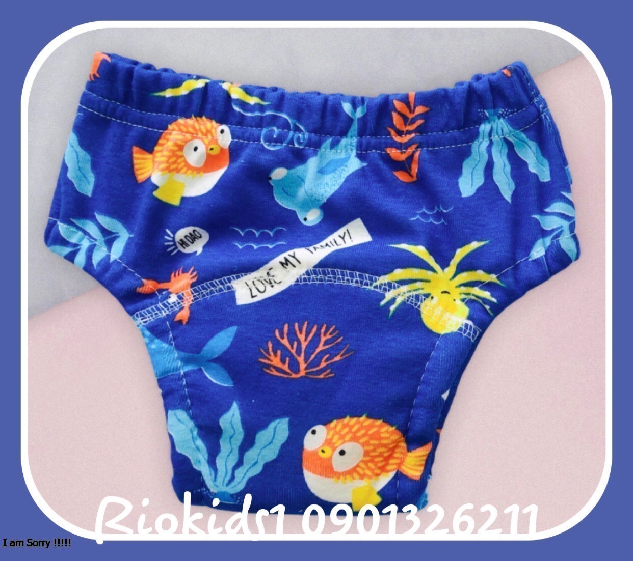 COMBO 5 QUẦN BỎ BỈM RIOKIDS