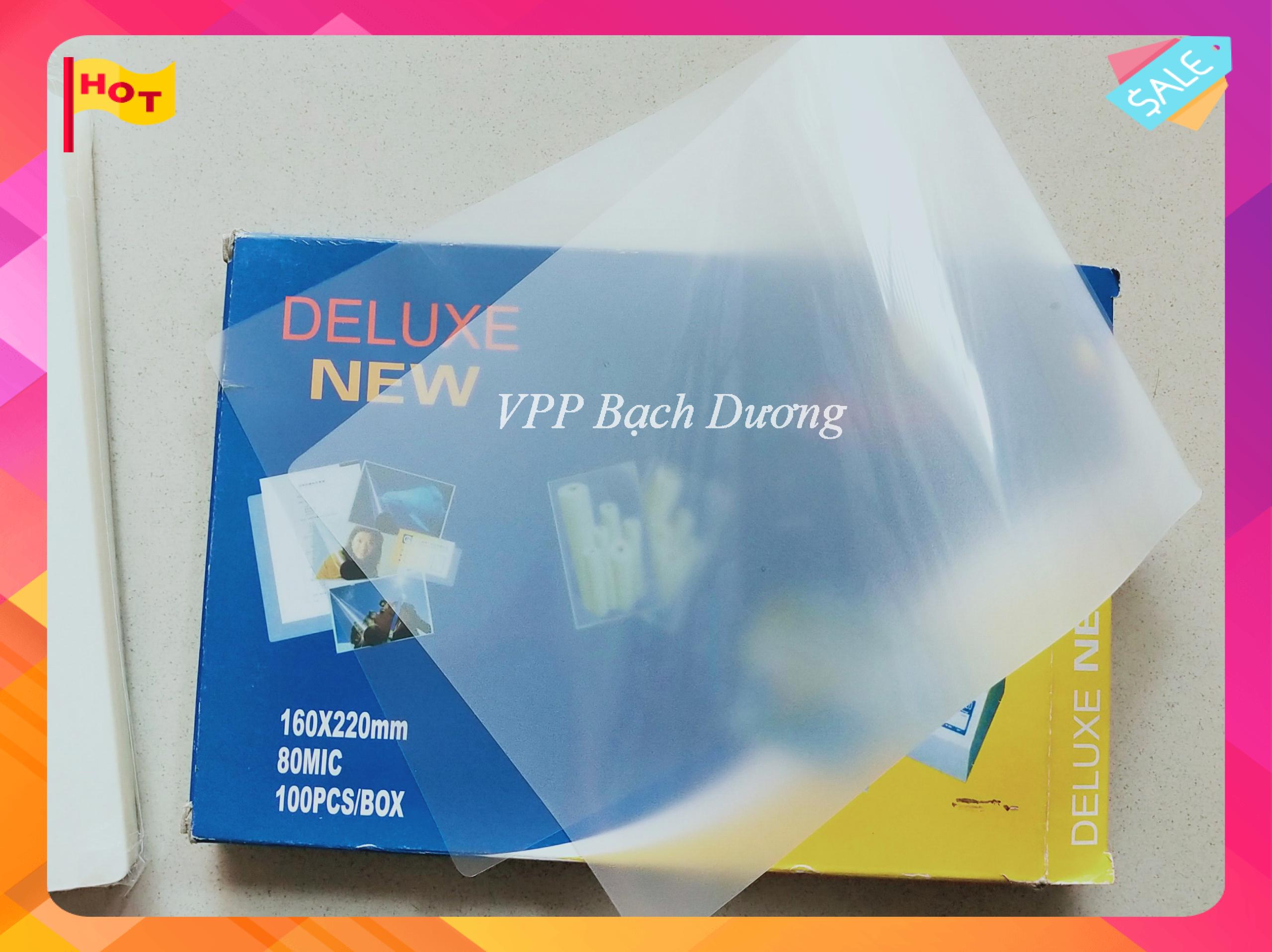 Nhựa ép plastic a5 80 mic- 100 tờ/hộp