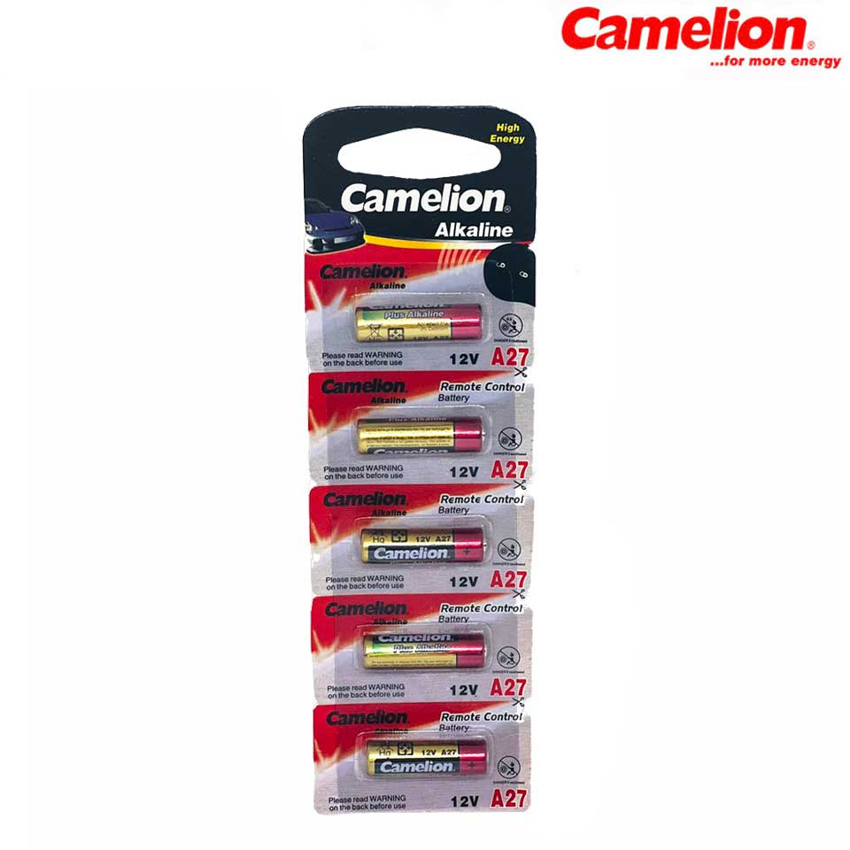 Pin A23 / A27 Camelion 12V vỉ 5 viên