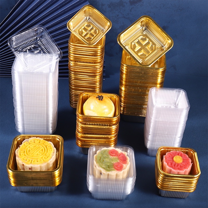 FEB24- 100 KHAY ĐỰNG BÁNH TRUNG THU 50GR (300GR)