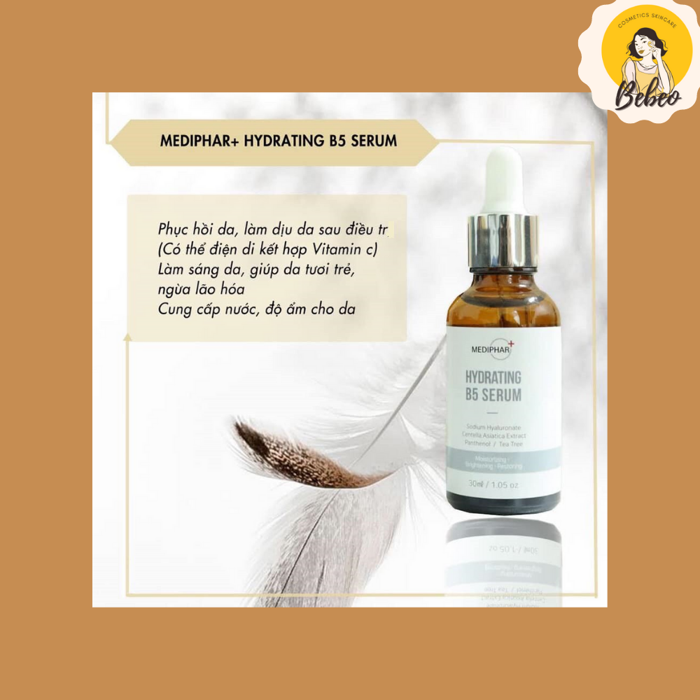 Hydrating B5 Serum Mediphar Cấp Ẩm, Phục Hồi Da - 30ml