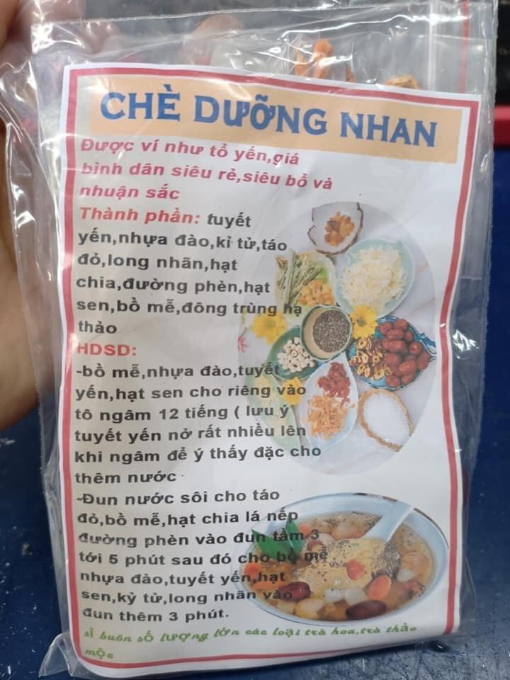 SET CHÈ DƯỠNG NHAN