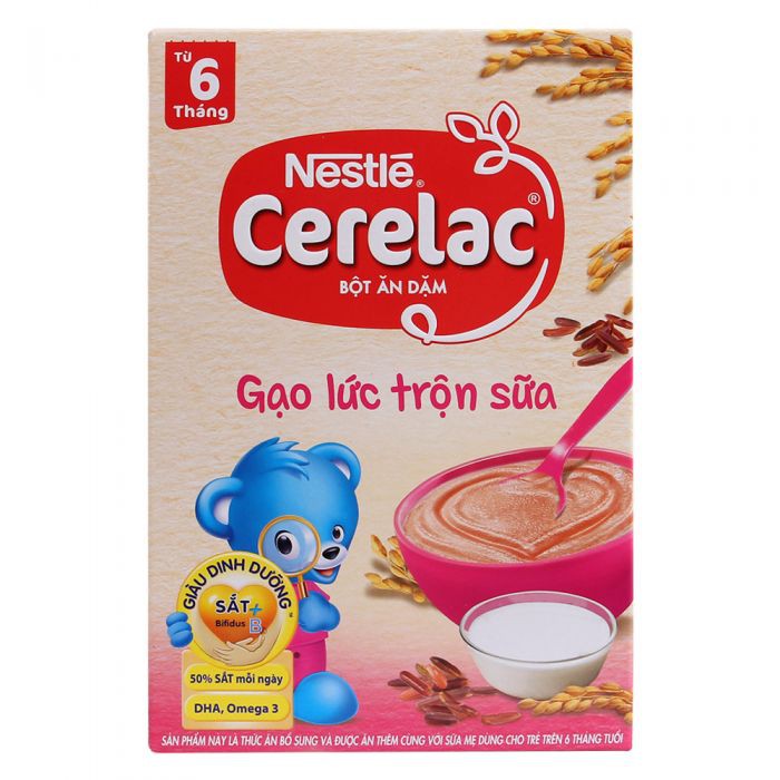 Bột ăn dặm Nestle CERELAC ( MẪU MỚI ) 200g Đủ Vị [HSD 2024]
