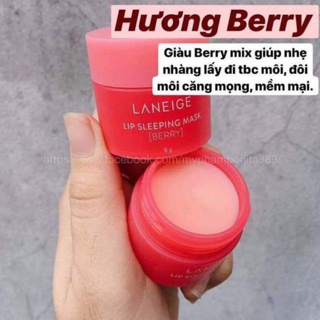 Dưỡng môi Laneige set 4 món (có tách set 3g, 8g, 20g)