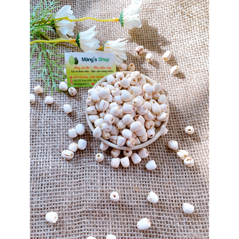 Hạt sen khô miền Bắc thơm bở (0.3kg hút chân không)