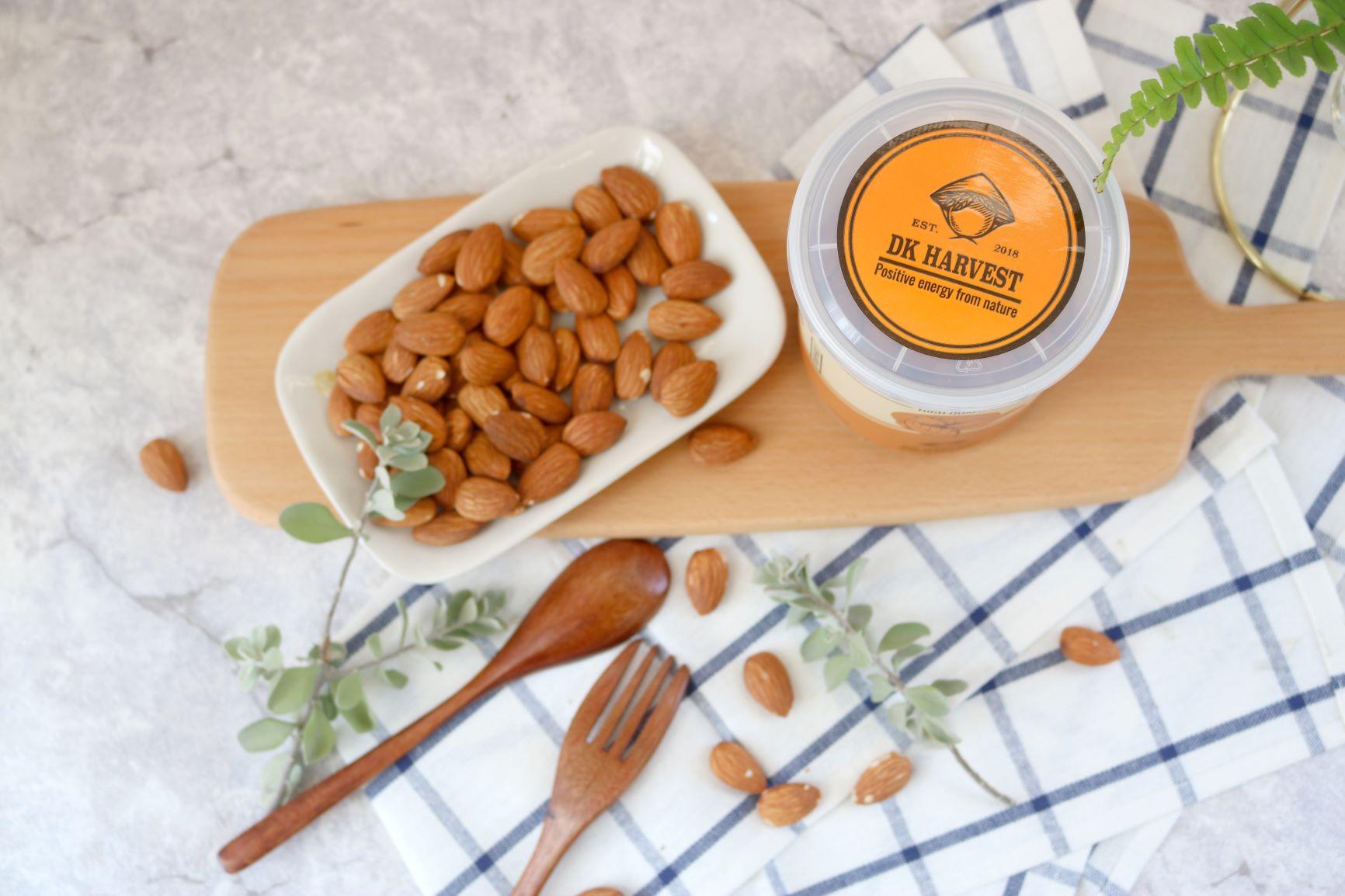Hạt Hạnh Nhân Rang Mộc DK Harvest (250g)
