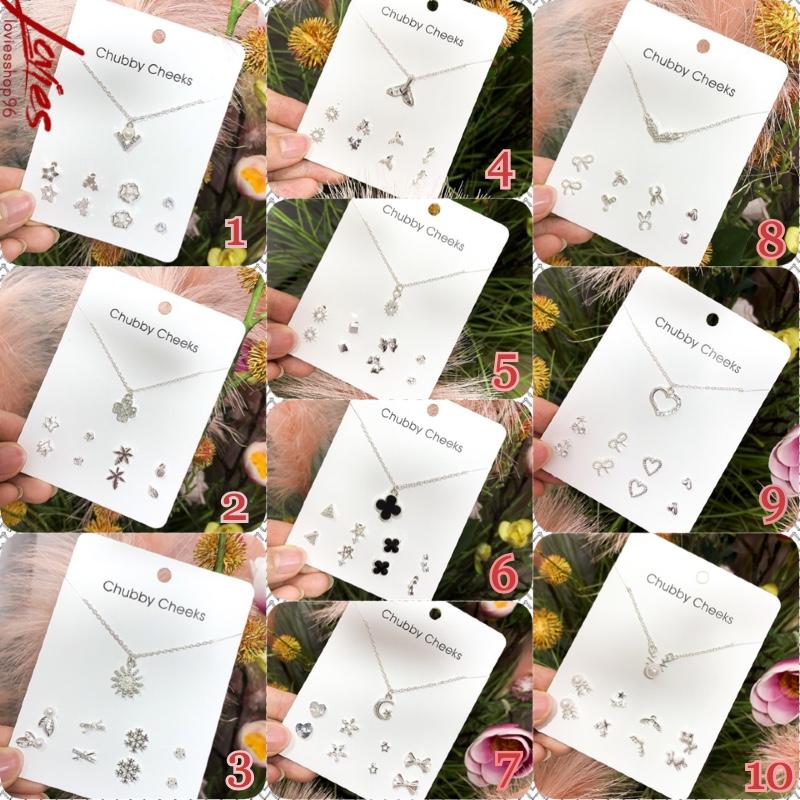 [HCM]SET BỘ BÔNG TAI VÀ DÂY CHUYỀN MẪU MỚI