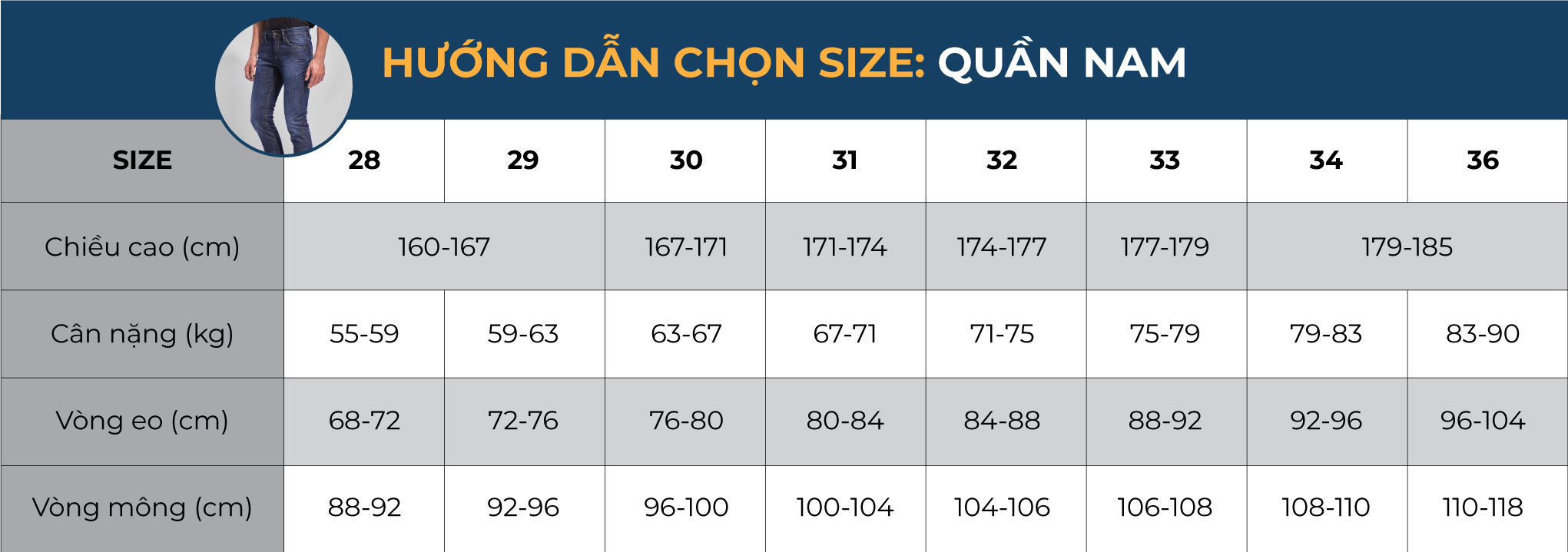 Quần Short Jean Nam MESSI SJM1135-20