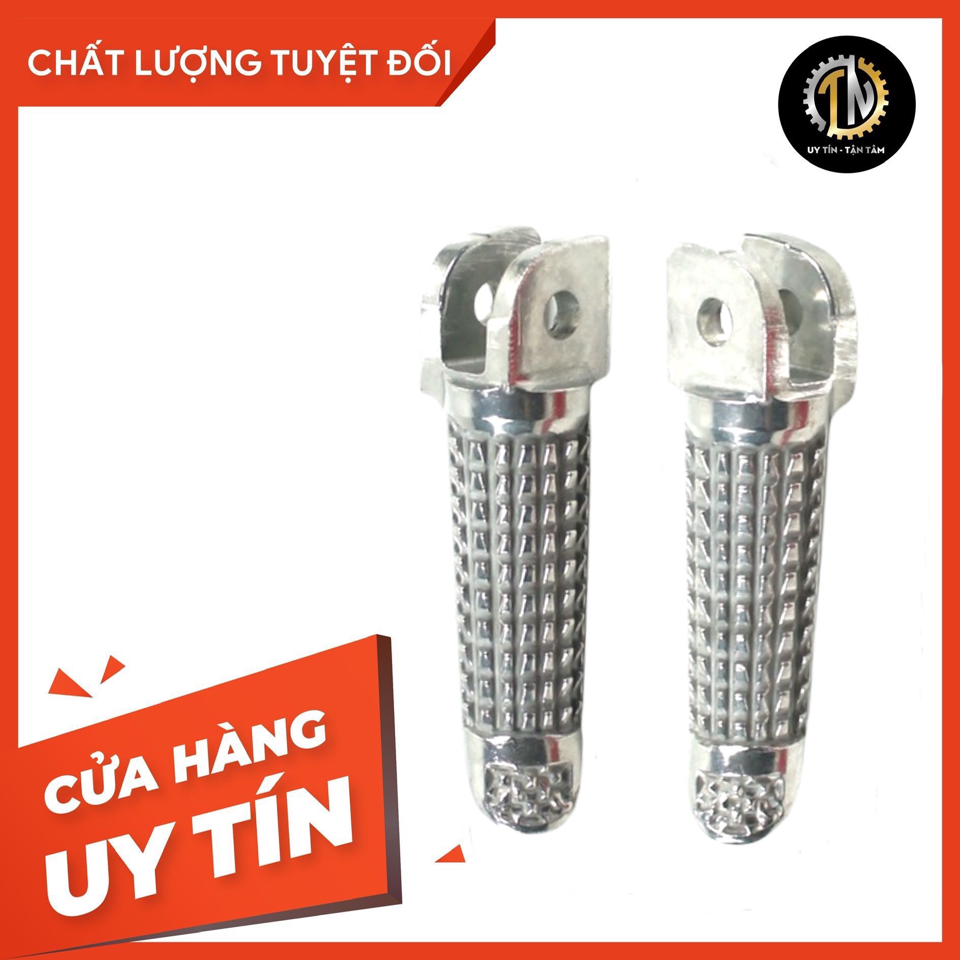 [HCM]Gác chân nhôm trước xe Satria/ Raider fi hàng chính hãng