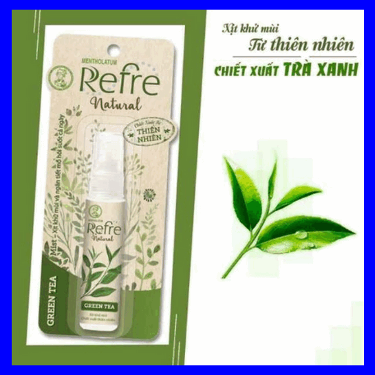 Xịt khử mùi Refre Trà xanh thơm lâu 6ml