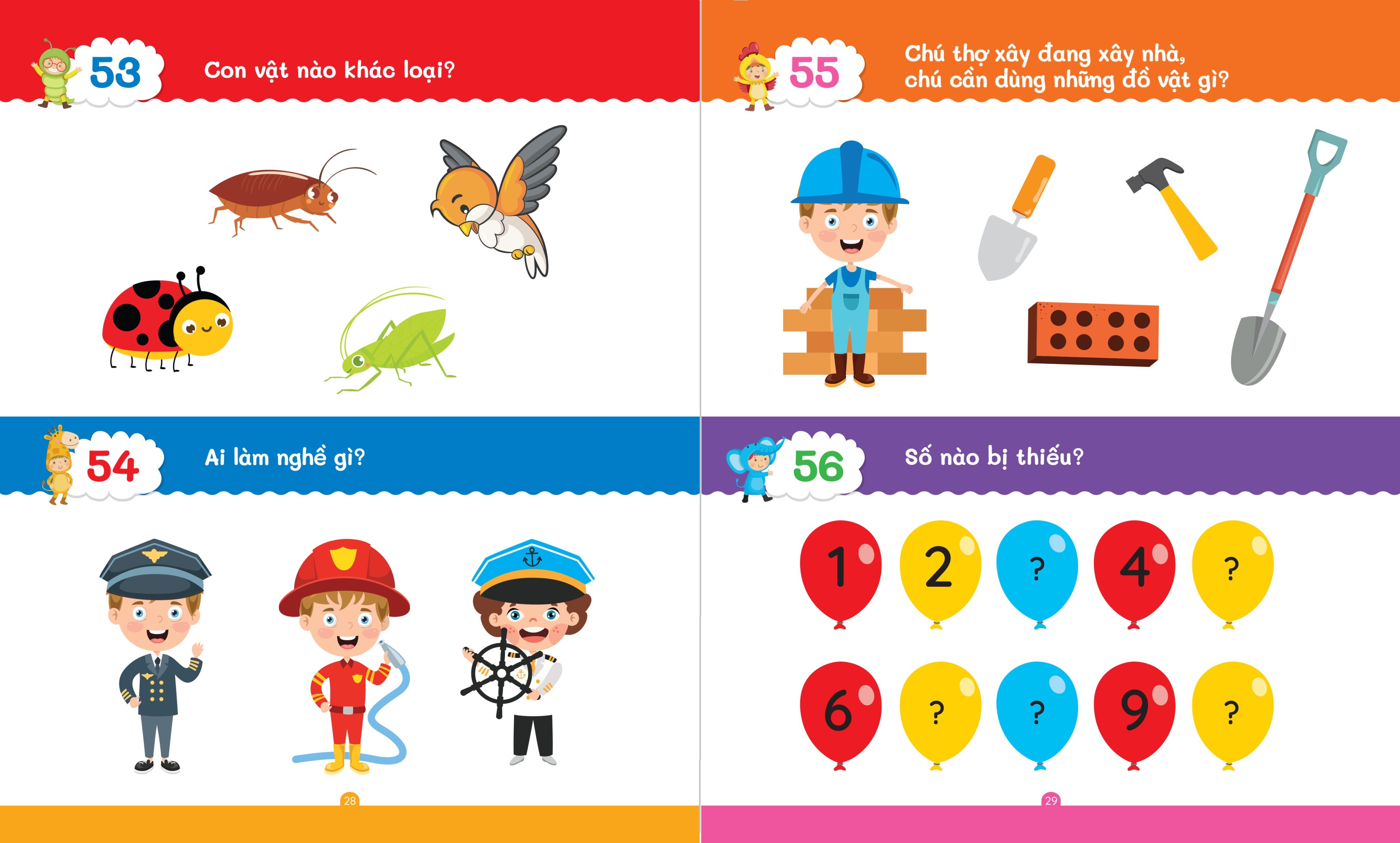 Sách - 101 Câu Hỏi Đáp Rèn luyện Trí Thông Minh - Mẹ Hỏi Bé Trả Lời Dành Cho Bé 3 đến 6 tuổi