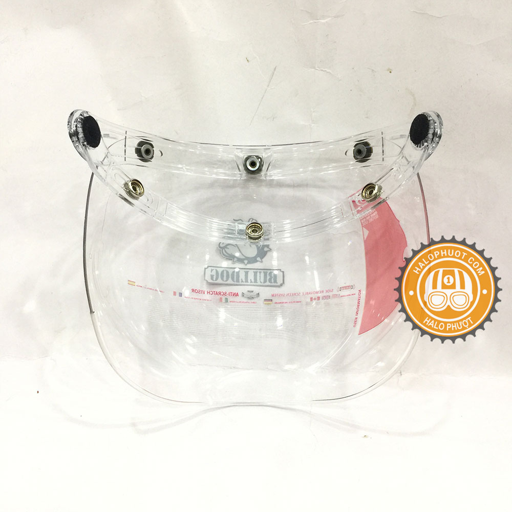 Kính Bubble Bulldog Chính Hãng (gắn nón 3/4)