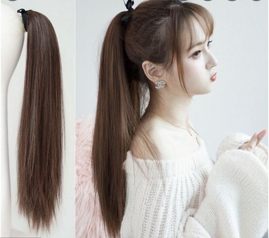 Ngoặm kẹp đuôi tóc giả thời trang ( dài 40cm )