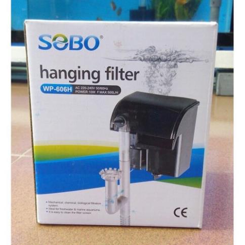 Lọc thác Sobo Wp-606H cho hồ cá cảnh