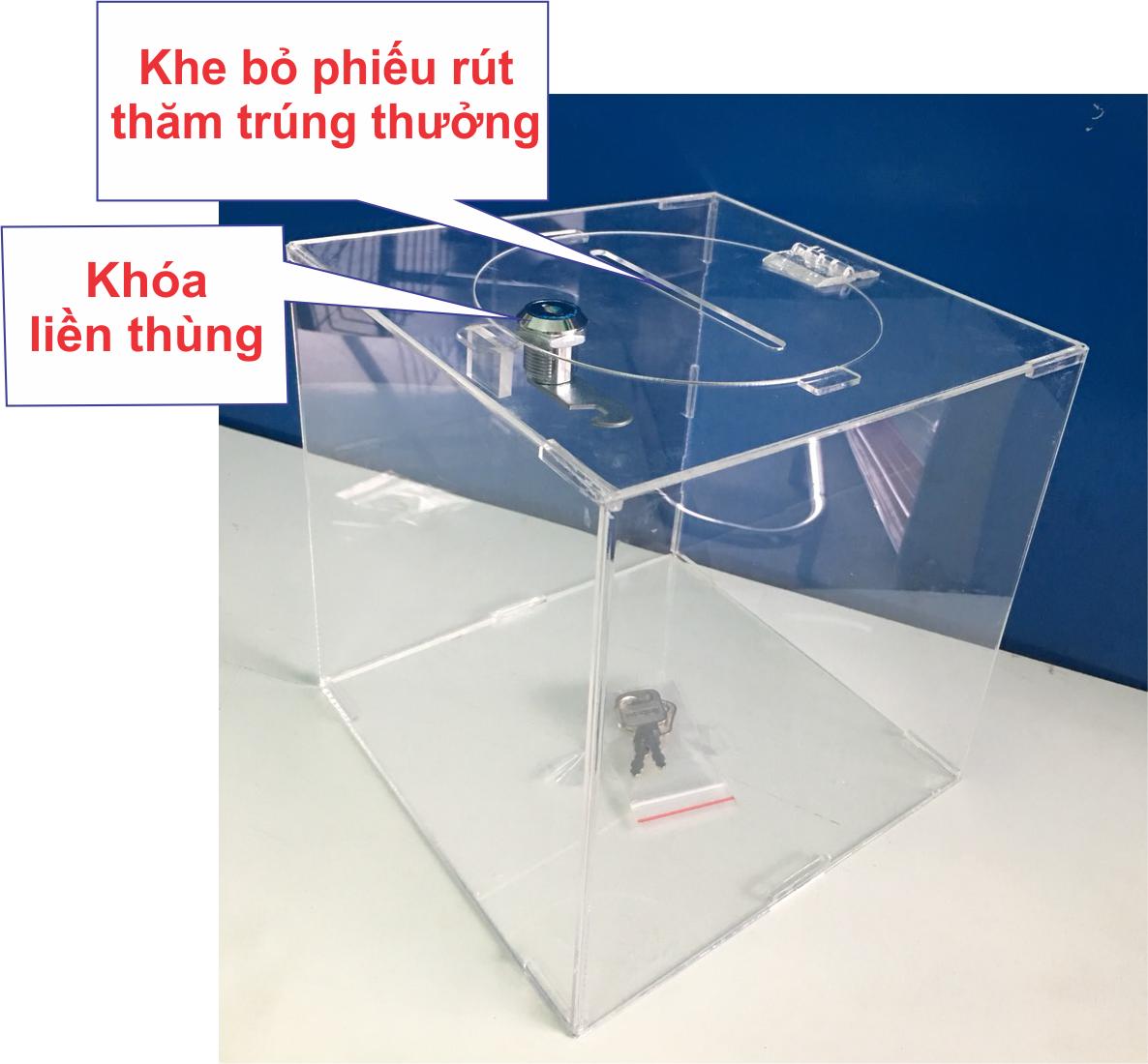 [HCM]Thùng phiếu 30x30x30cm (TP03)