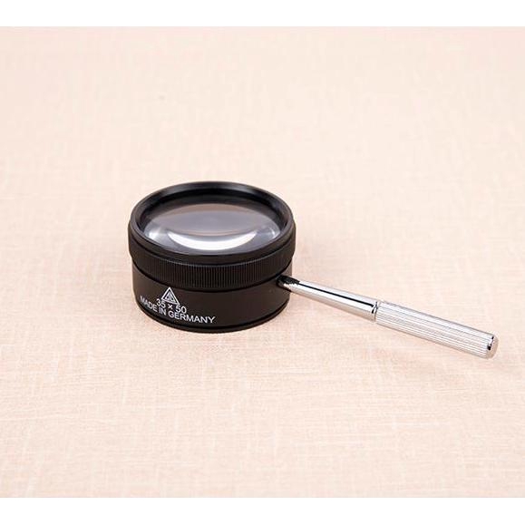 Kính lúp cầm tay cao cấp 50mm độ phóng đại 35x
