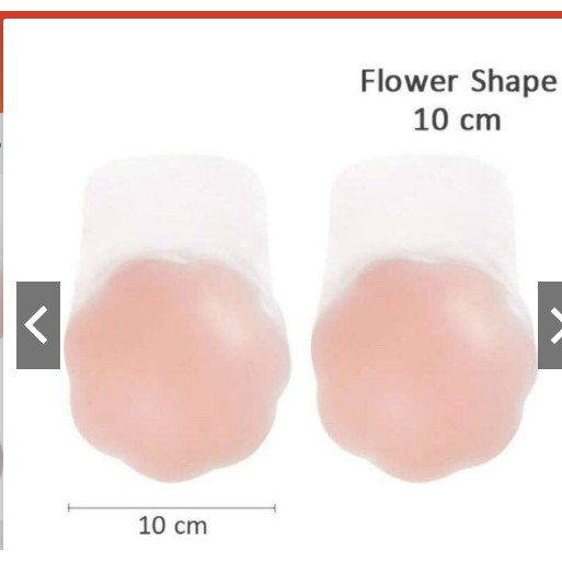 Một ĐÔI miếng dán silicon kéo nâng ngực 10CM