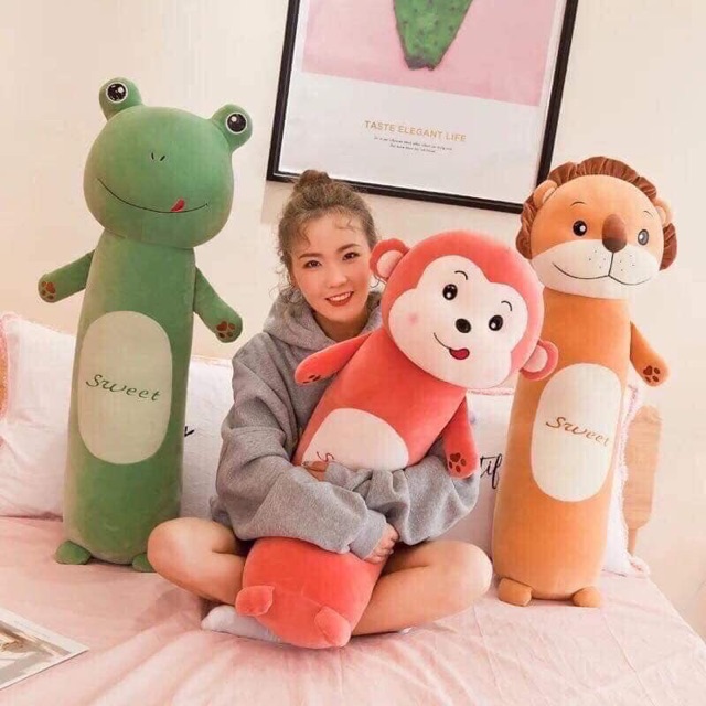 GỐI ÔM HÌNH THÚ SIÊU KUTE 2019
