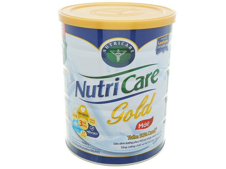 (HSD T9-2025) (Mẫu Mới) Sữa Bột Nutricare Gold Phục Hồi Bồi Bổ Cơ Thể 900g.