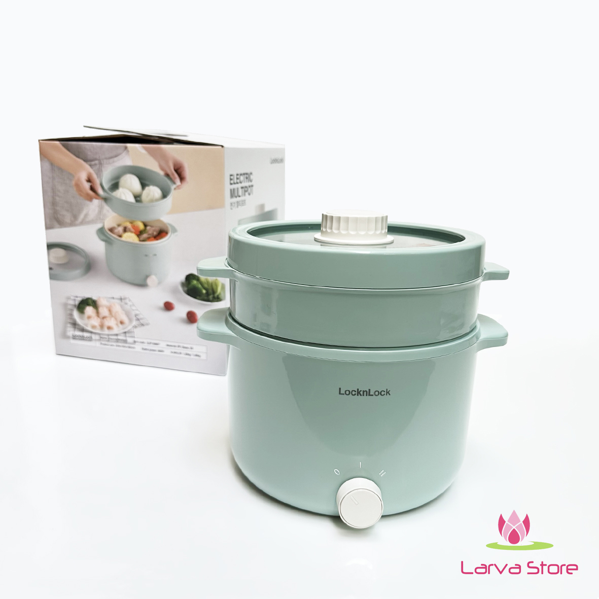 Nồi điện đa năng Lock&lock EJP156MIT 2L - Màu Mint (EJP156)