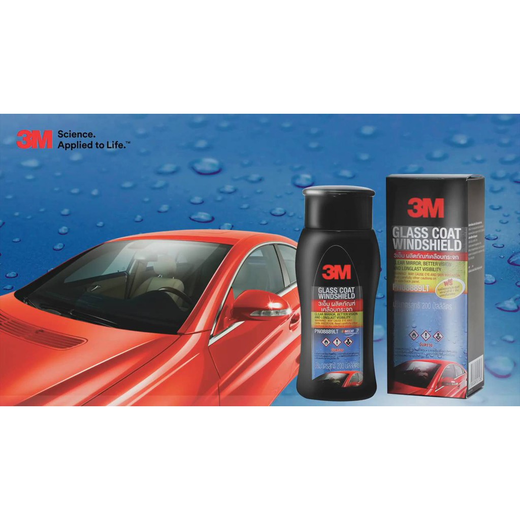 Dung Dịch Phủ Kính Chống Bám Nước 3M