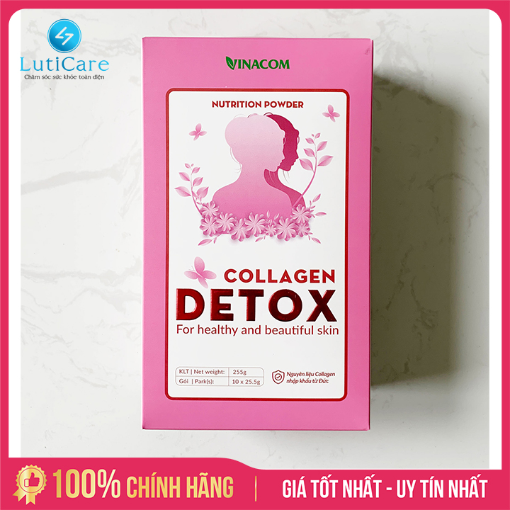Collagen Detox - Thức uống cho làn da khỏe đẹp .