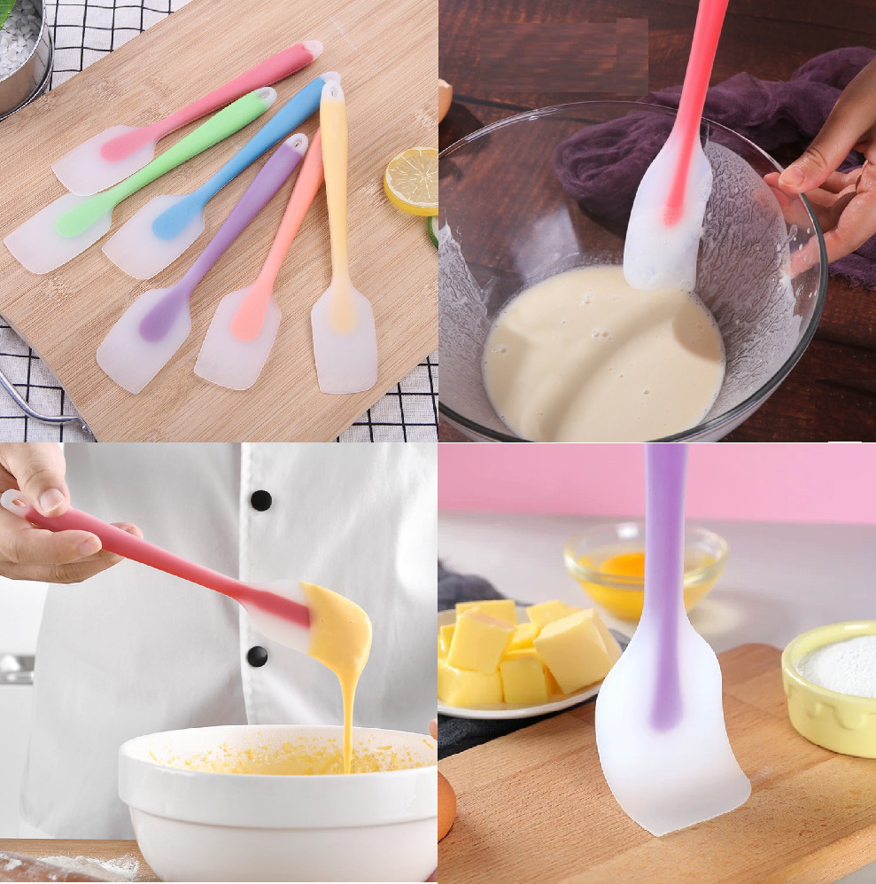 Cây vét bột, trộn bột silicon lưỡi trong 21cm
