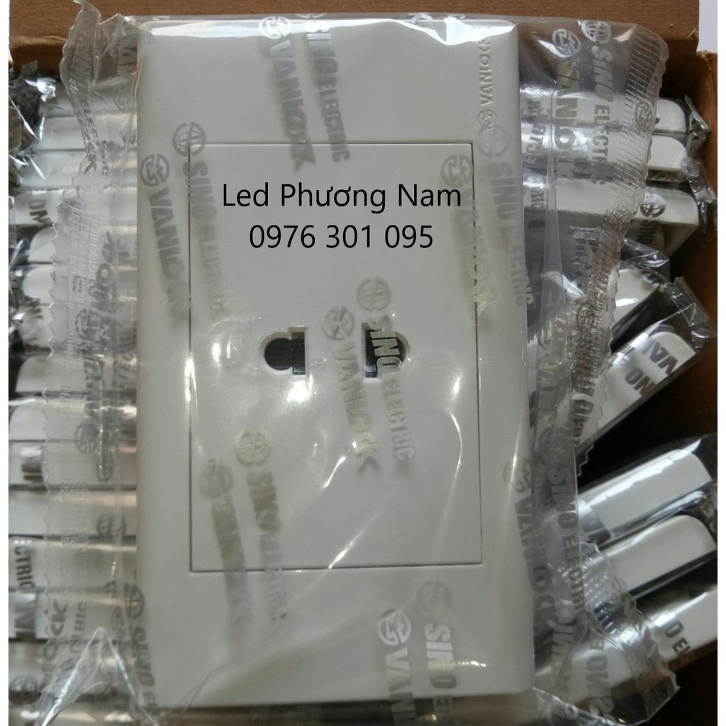 [Sino] Mặt 1 Ổ Cắm - 2 Chấu - 16A