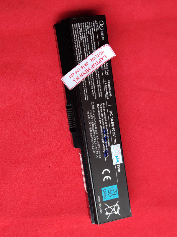 Pin laptop Toshiba Satellite Pro L510 Series, Pin Toshiba Satellite Pro L510 Series