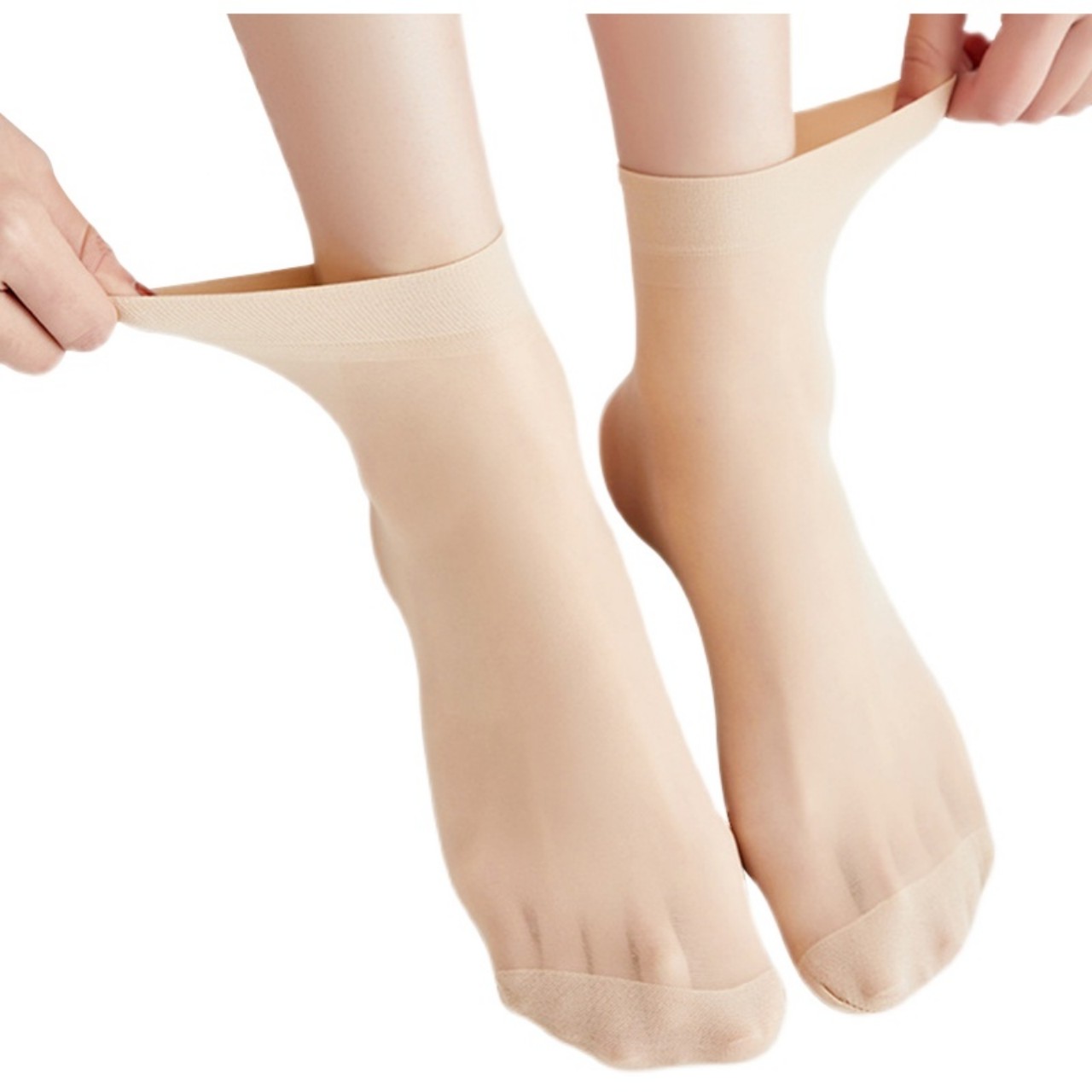 5 đôi tất da chân nữ mỏng siêu dai, tất giấy mỏng dai - TN03