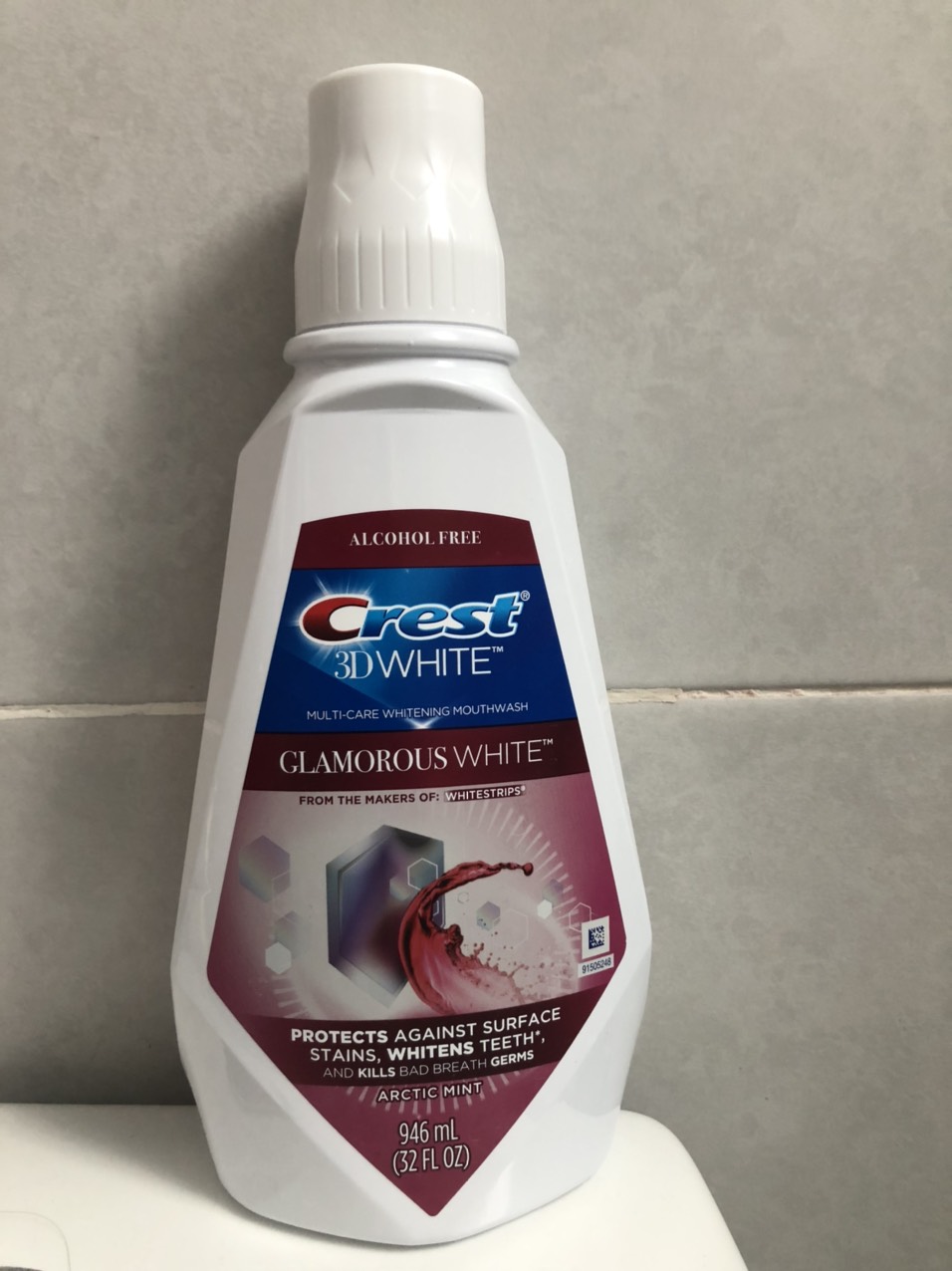 NƯỚC SÚC MIỆNG CREST 3D WHITE - HÀNG MỸ