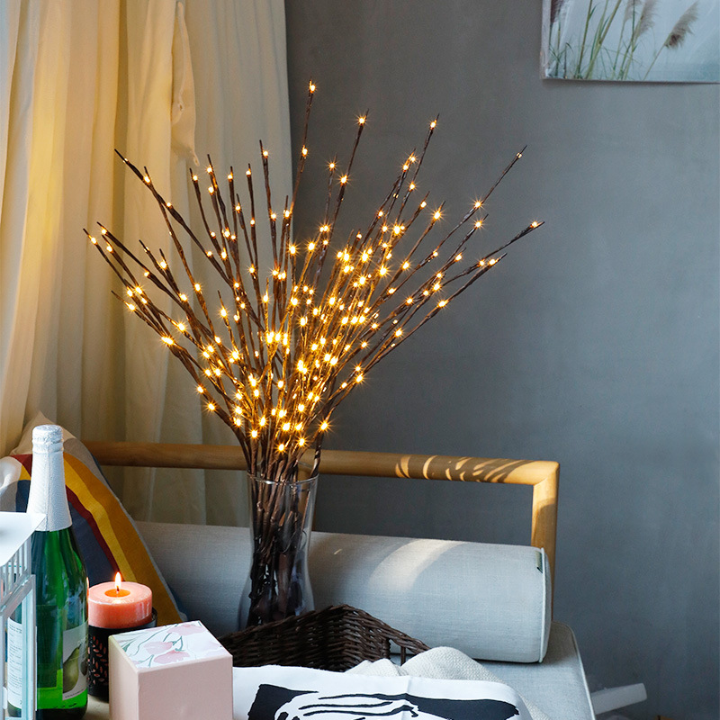 (Pin AA, chưa gồm pin) Đèn led nhánh cây khô trang trí đẹp mắt