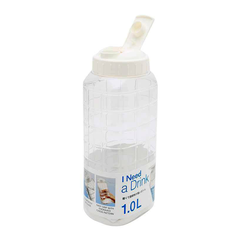 Bình đựng nước Jug Lock&Lock 1.0L - Nắp màu trắng