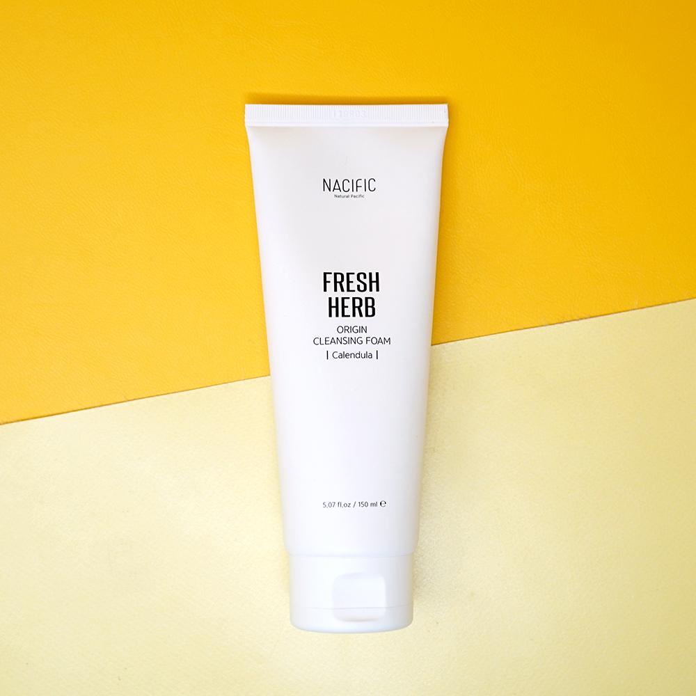 Sữa Rửa Mặt Tạo Bọt NACIFIC Fresh Herb Origin Cleansing Foam Calendula 150ml