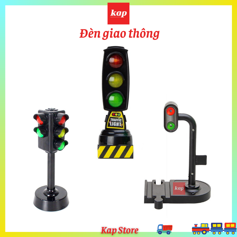 Đèn tín hiệu giao thông, đồ chơi đen giao thông cho bé