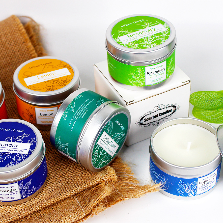 Nến Thơm Không Khói Soy Wax (Arome Temps)