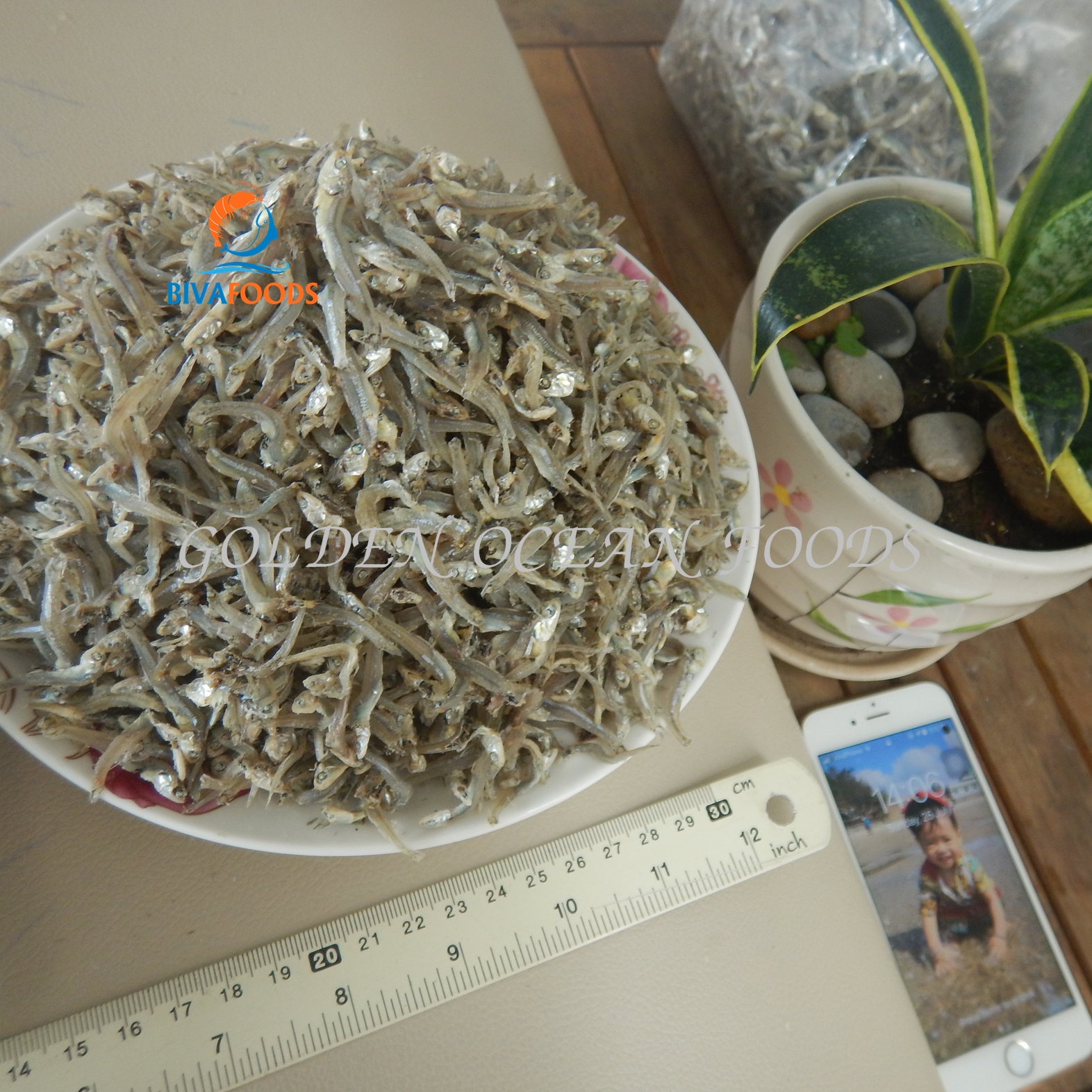 Khô Cá Cơm Nguyên Con – 1/3cm/con - Thực Phẩm BIỂN VÀNG