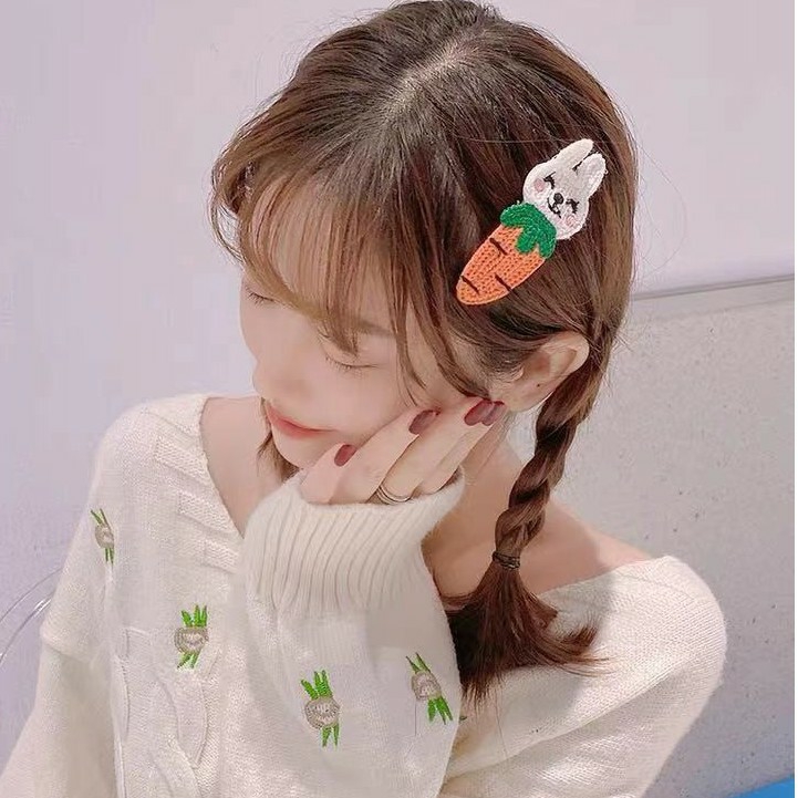 KẸP TÓC LEN HÌNH THÚ ĐÁNG YÊU