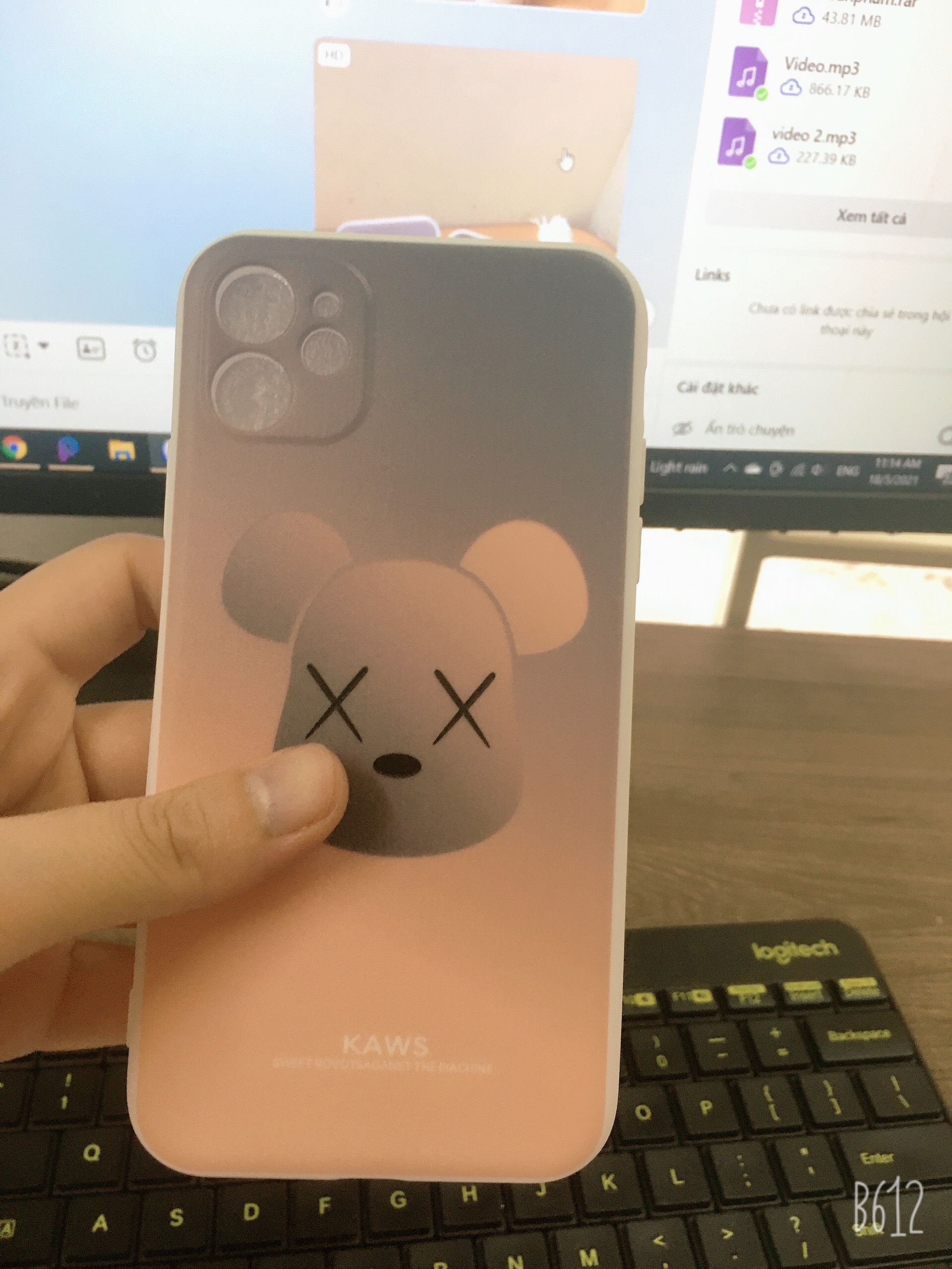 Ốp lưng iphone Violent Bear - Sam Case
