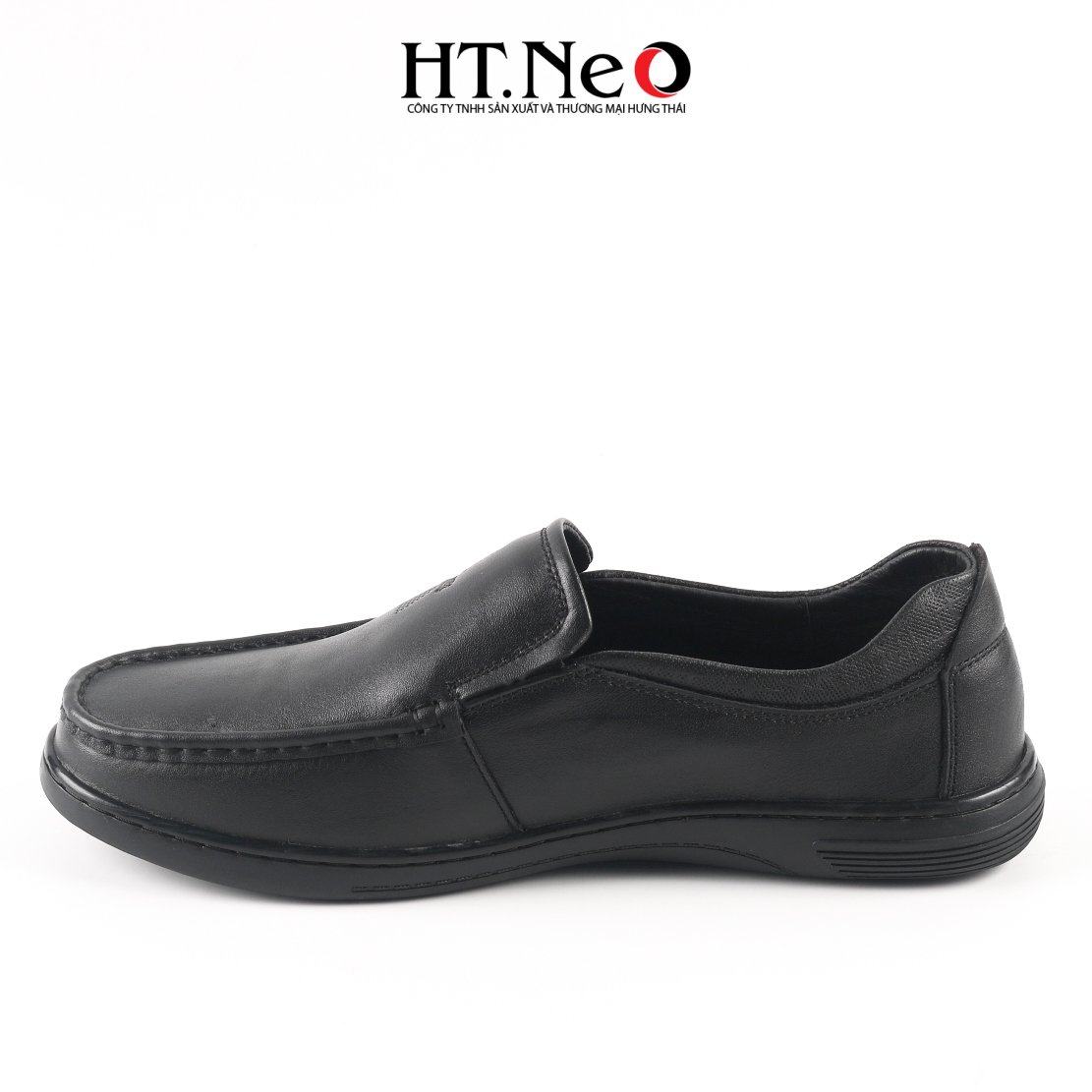 GIày mọi da bò, Giày nam công sở da bò thật nguyên miếng - giầy đốc nam cao cấp HT NEO GM173