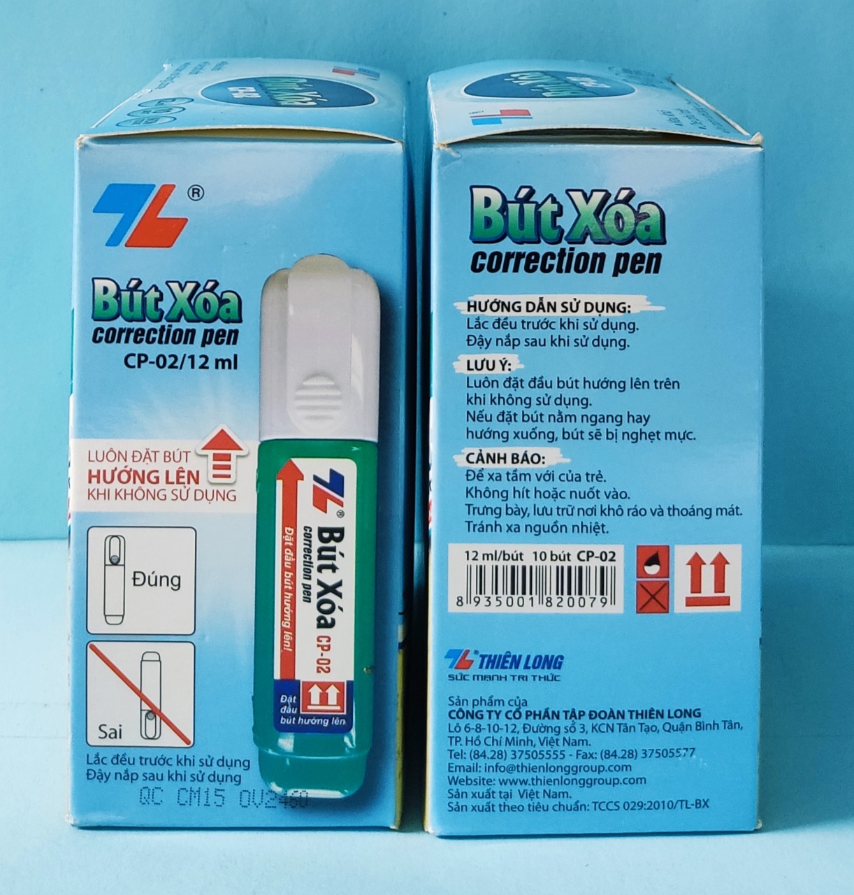 Thiên Long bút xóa nước CP02 12ml.